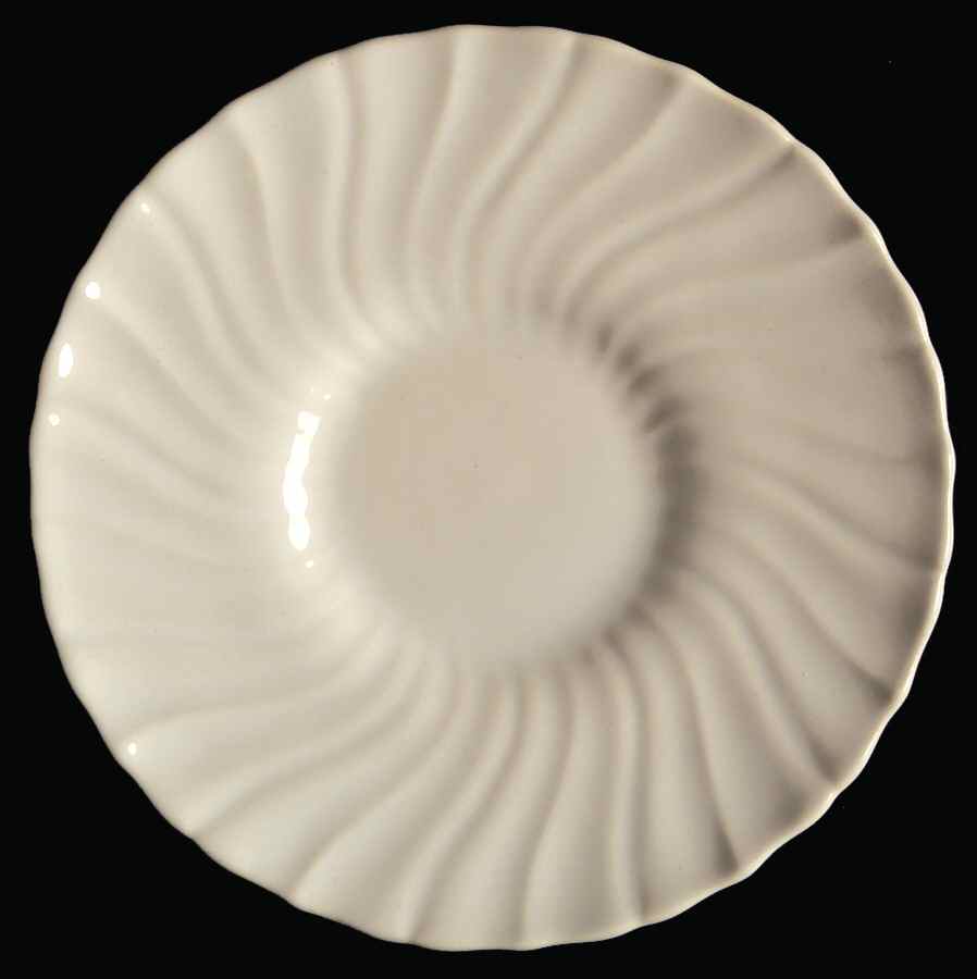 Coronado Off White (Glossy) Saucer for Cream Soup Bowl by Franciscan-1