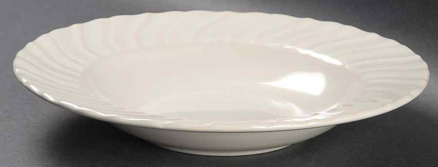 Coronado Off White (Glossy) Rim Soup Bowl by Franciscan-1