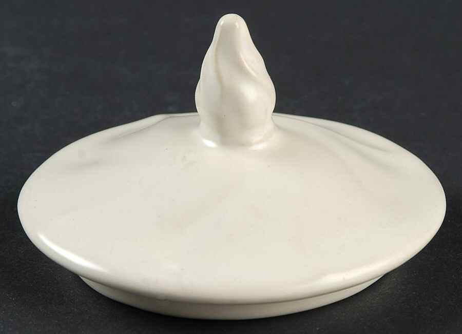 Coronado Off White (Glossy) Lid for Sugar Bowl by Franciscan-1