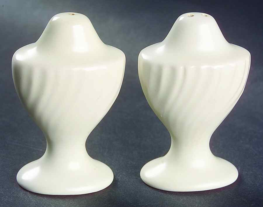 Coronado Off White Matte Salt & Pepper Set by Franciscan-1