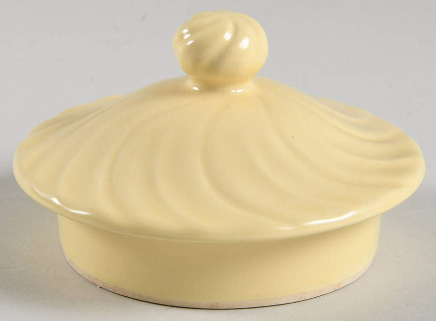 Coronado Yellow Glossy Lid for Teapot by Franciscan-1