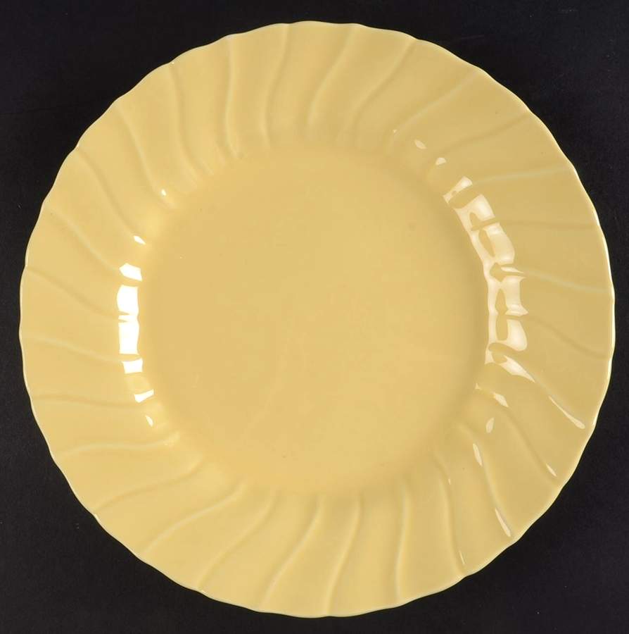 Coronado Yellow Glossy Salad Plate by Franciscan-1