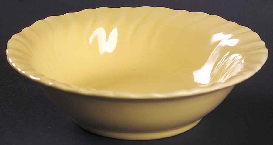 Coronado Yellow Glossy Coupe Cereal Bowl by Franciscan-1