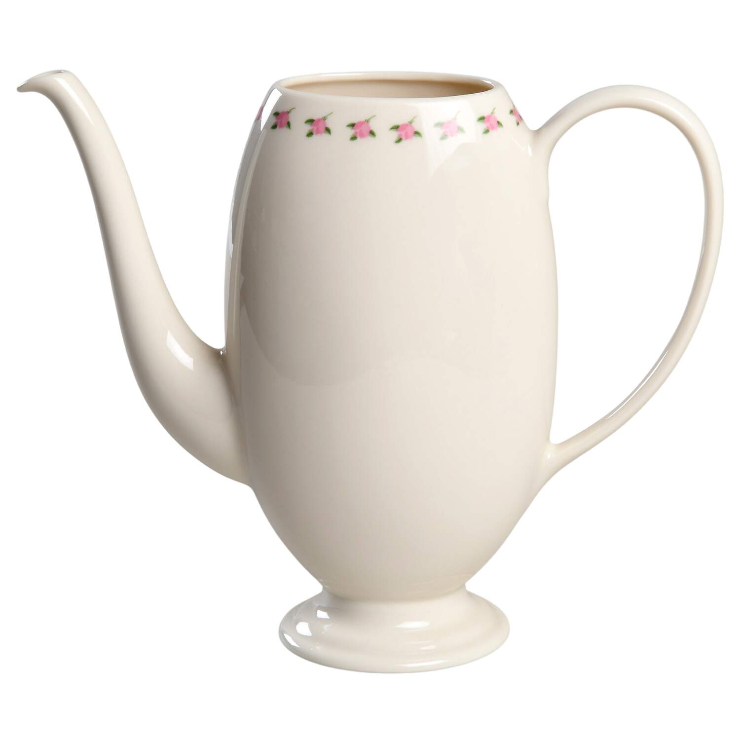 Crinoline (Pink & Blue) Coffee Pot No Lid by Franciscan-1