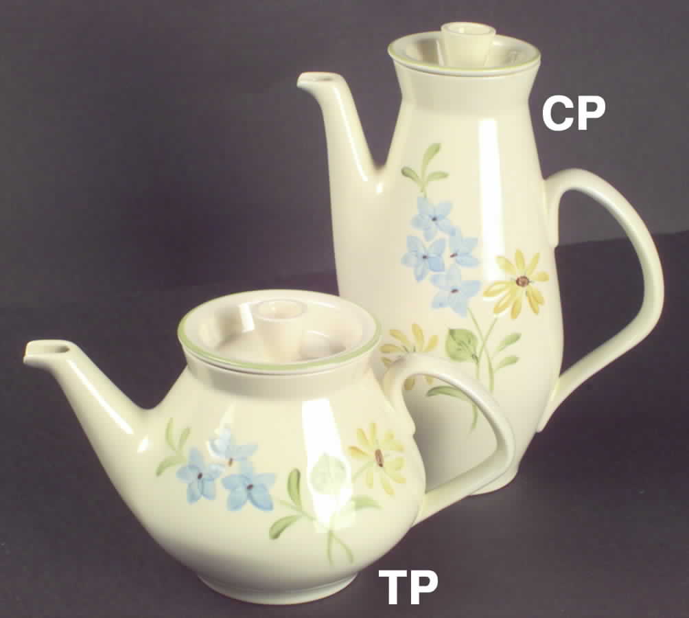 Daisy Coffee Pot & Lid by Franciscan-1