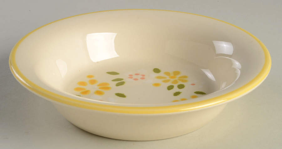 Daisy Wreath Soup/Cereal Bowl by Franciscan-1