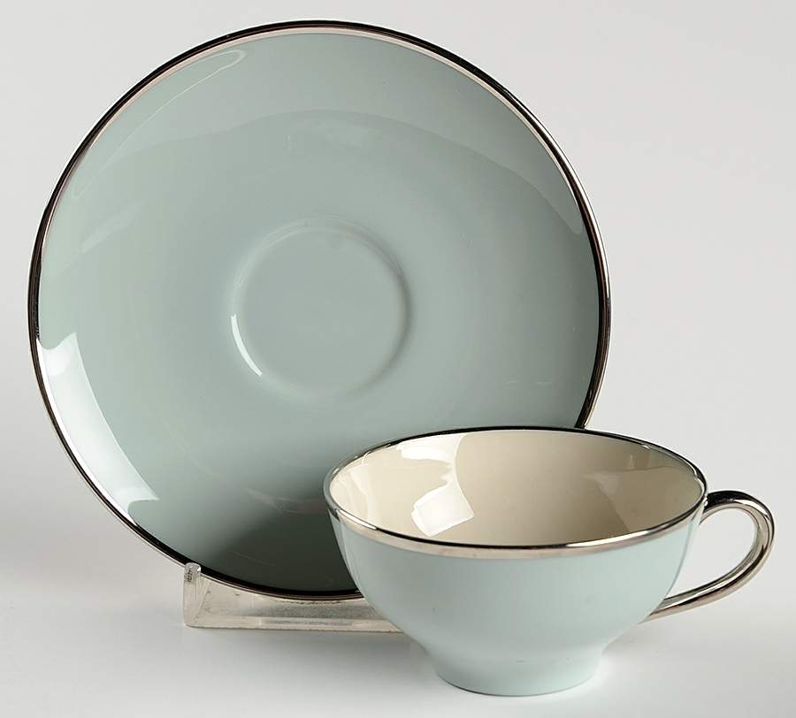 Dawn Flat Demitasse Cup & Saucer Set by Franciscan-1