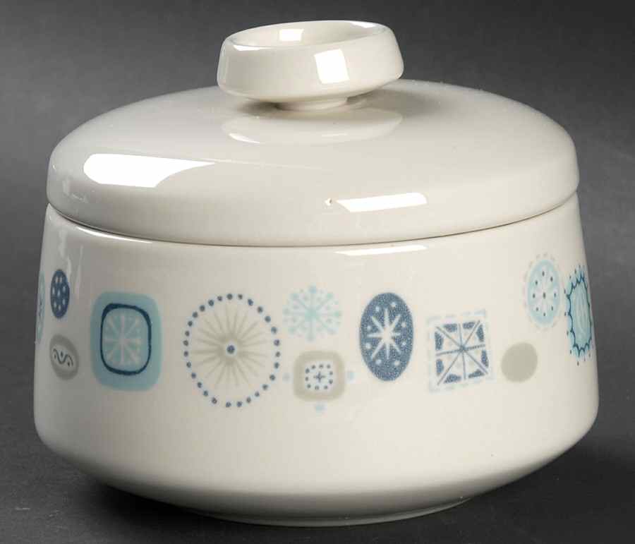 Del Mar Sugar Bowl & Lid by Franciscan-1