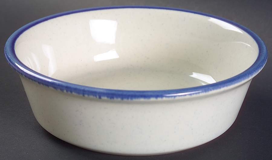 Dutch Weave Blue Soup/Cereal Bowl by Franciscan-1