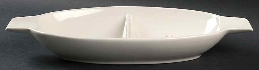 Echo 13" Oval Divided Vegetable Bowl by Franciscan-1