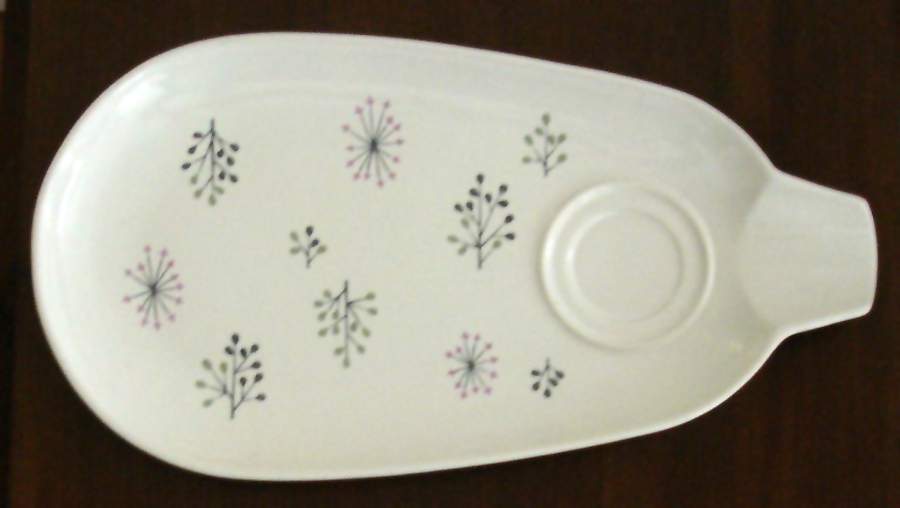 Echo Snack Plate by Franciscan-1