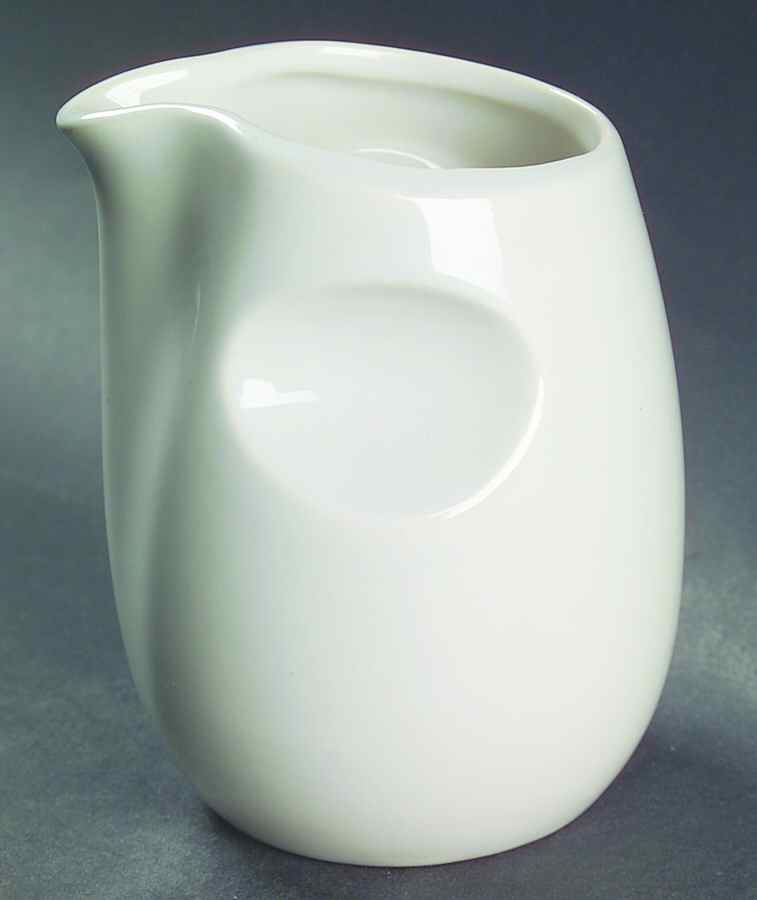 Eclipse White Creamer by Franciscan-1
