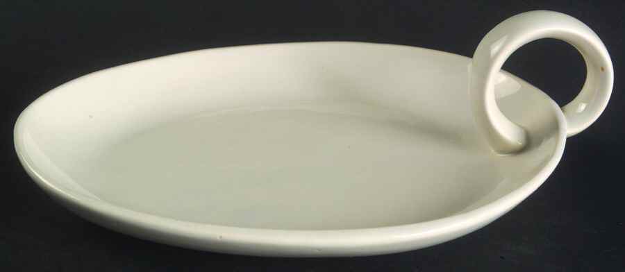 Eclipse White Open Jam Dish by Franciscan-1