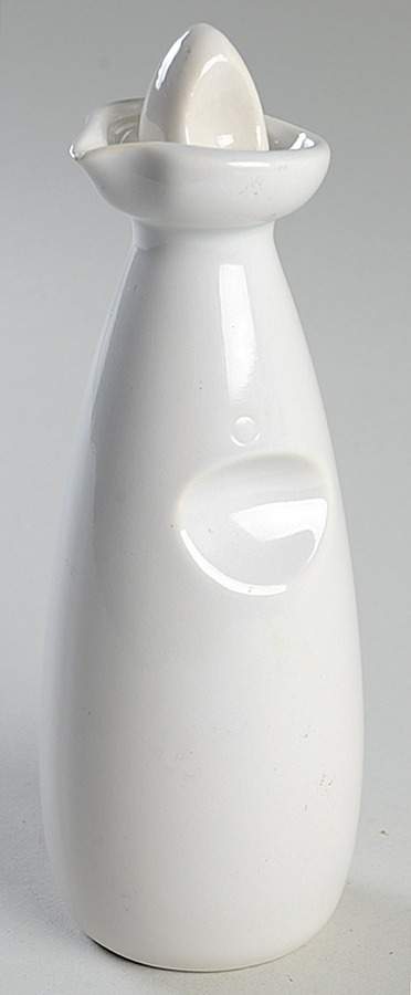 Eclipse White Oil Cruet and Stopper by Franciscan-1
