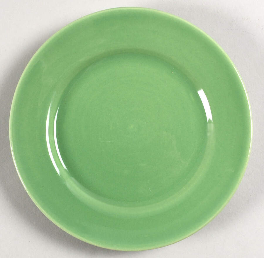 El Patio Apple Green (Glossy) Bread & Butter Plate by Franciscan-1