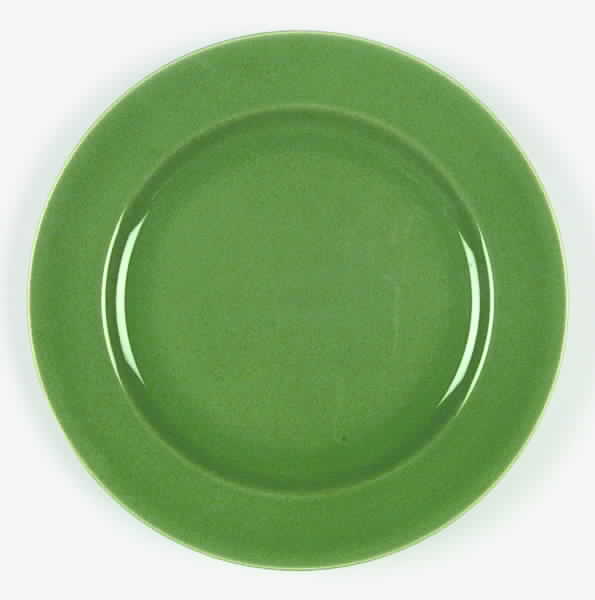 El Patio Apple Green (Glossy) Large Dinner Plate by Franciscan-1
