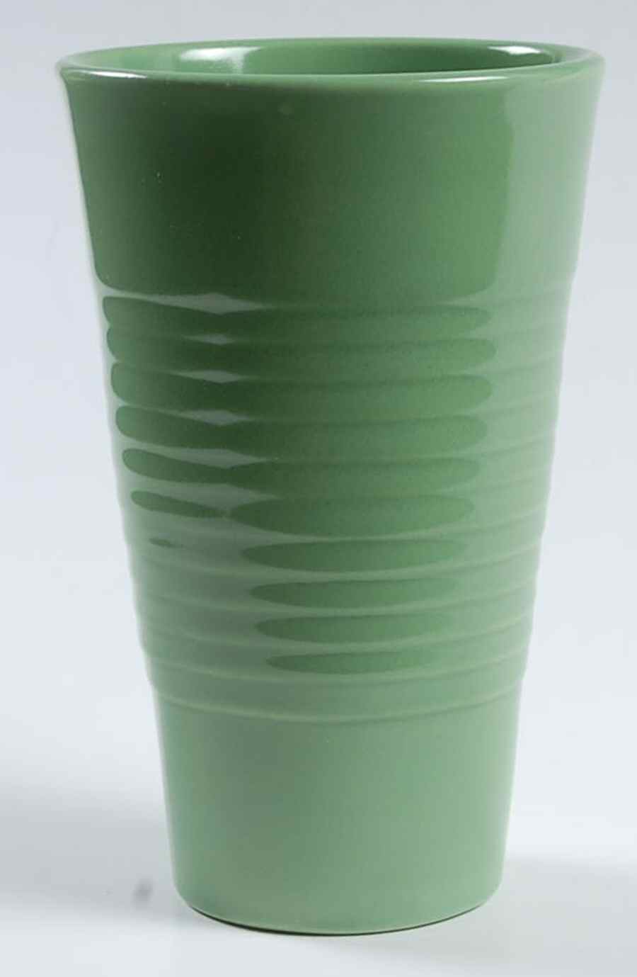 El Patio Apple Green (Glossy) Tall China Tumbler by Franciscan-1