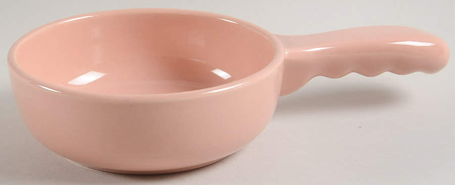 El Patio Coral (Glossy) Individual Casserole No Lid by Franciscan-1