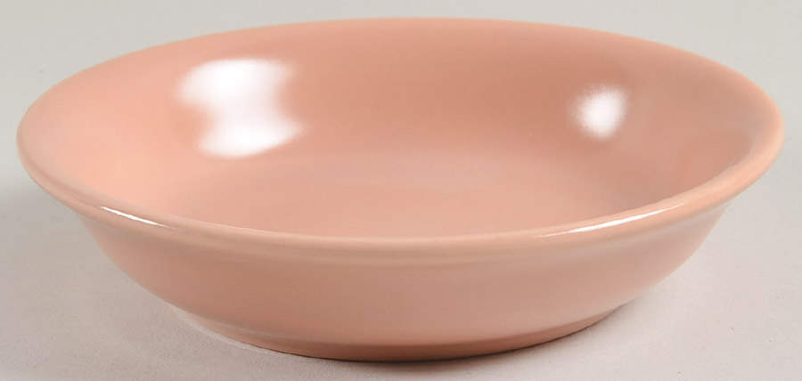 El Patio Coral (Glossy) Fruit/Dessert (Sauce) Bowl by Franciscan-1
