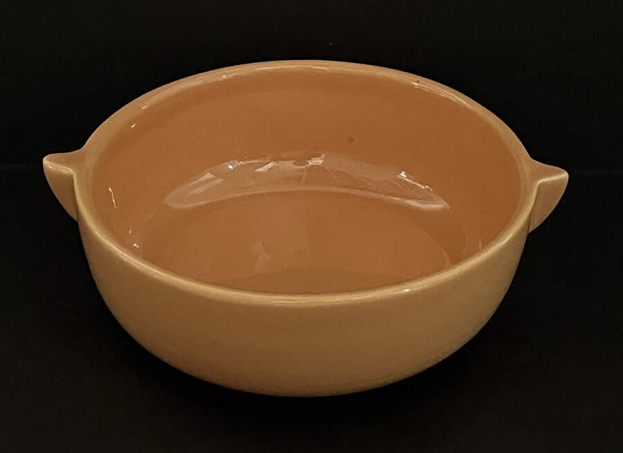 El Patio Coral (Glossy) Onion Soup Bowl No Lid by Franciscan-1
