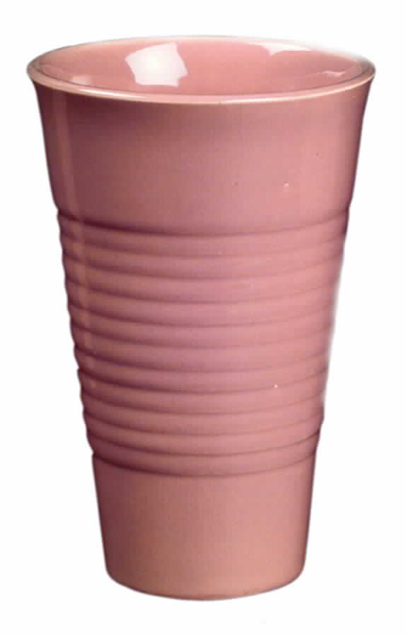 El Patio Coral (Glossy) Tall China Tumbler by Franciscan-1