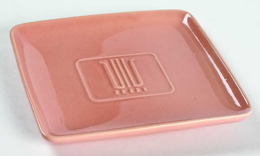 El Patio Coral (Glossy) Toast Plate by Franciscan-1