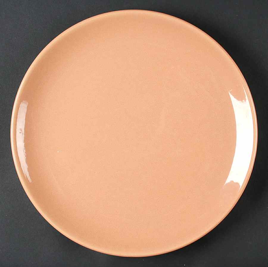 El Patio Coral (Glossy) 11" Chop Plate (Round Platter) by Franciscan-1