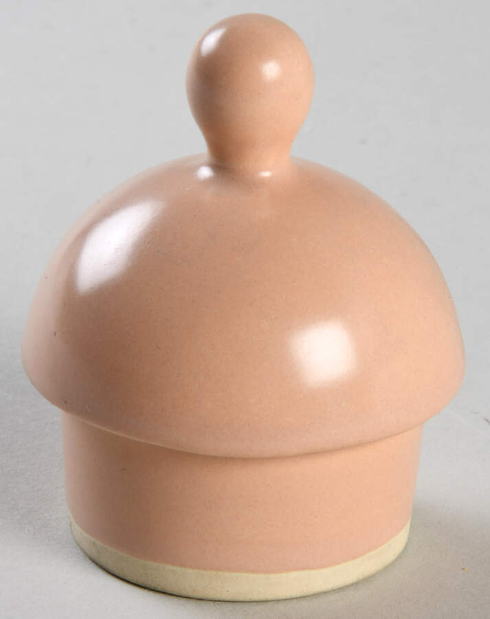 El Patio Coral (Matte) Lid for Coffee Pot by Franciscan-1