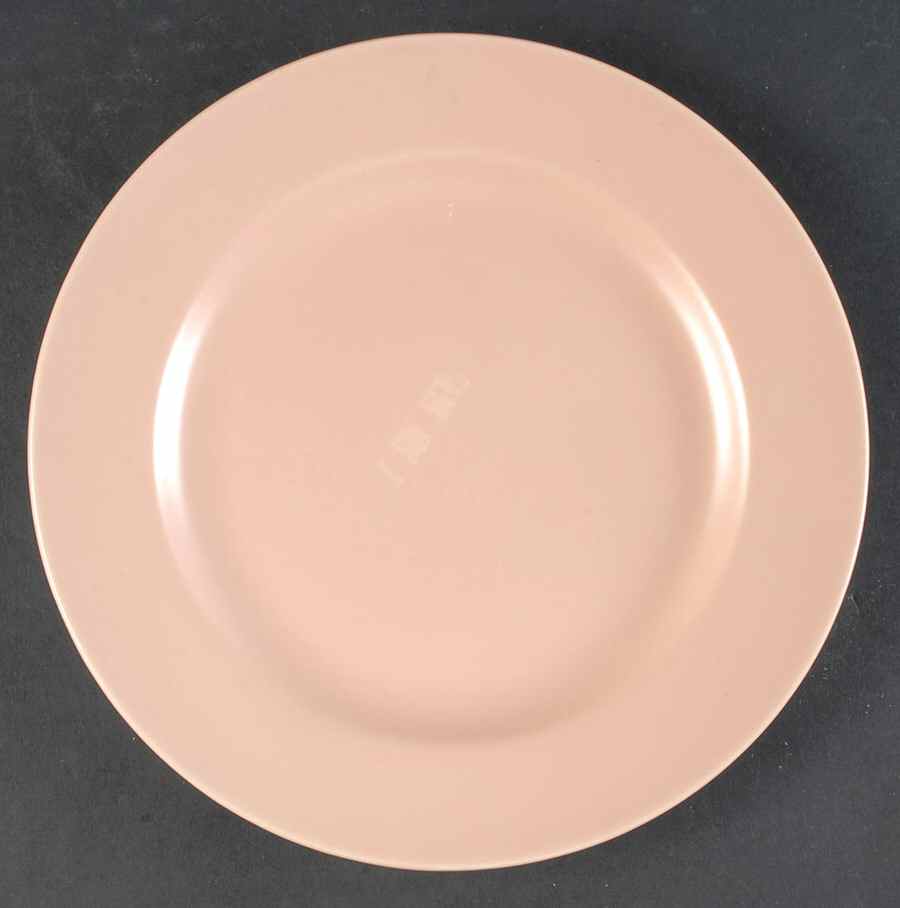 El Patio Coral (Matte) Luncheon Plate by Franciscan-1