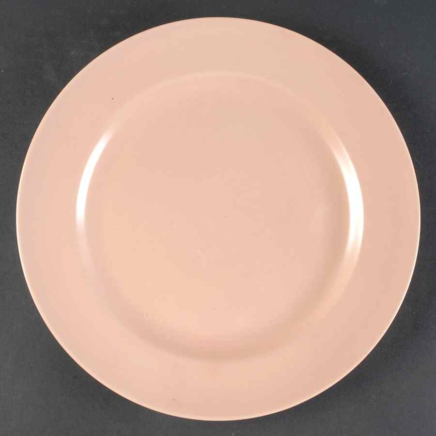 El Patio Coral (Matte) Dinner Plate by Franciscan-1