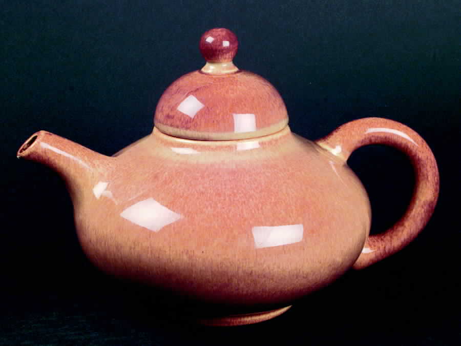 El Patio Golden Glow (Glossy) Teapot & Lid by Franciscan-1