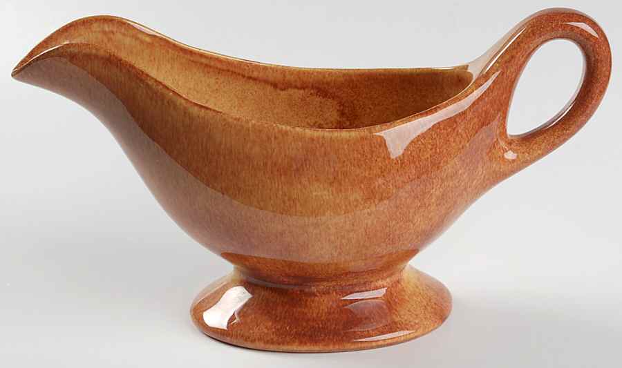 El Patio Golden Glow (Glossy) Gravy Boat by Franciscan-1