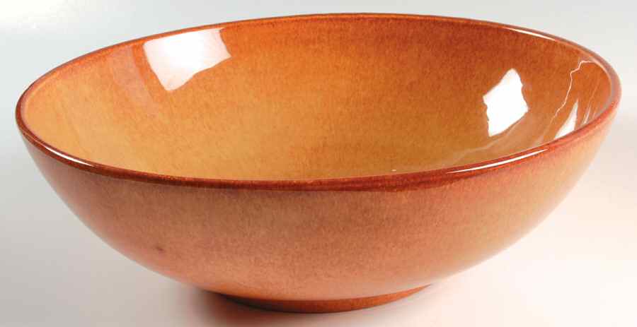 El Patio Golden Glow (Glossy) 11" Large Salad Serving Bowl by Franciscan-1