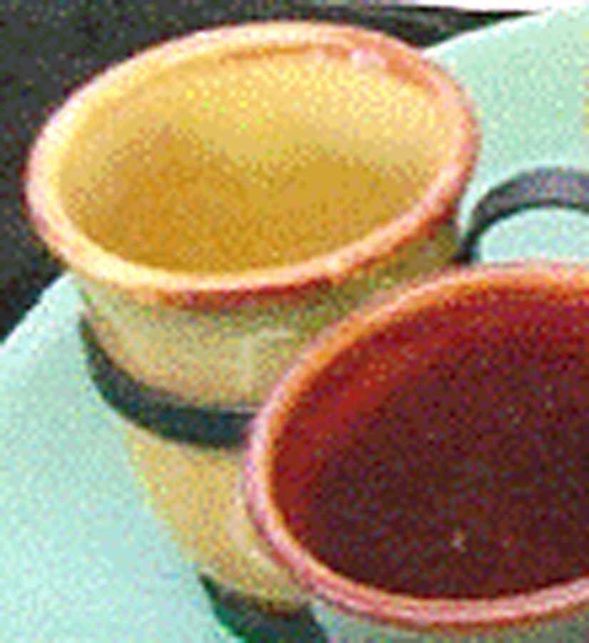 El Patio Golden Glow (Glossy) Metal or Wood Handled Cup by Franciscan-1