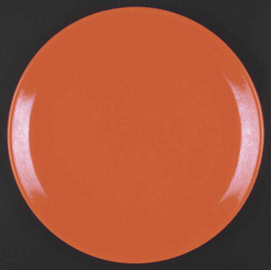 El Patio Red (Glossy) Large Dinner Plate by Franciscan-1
