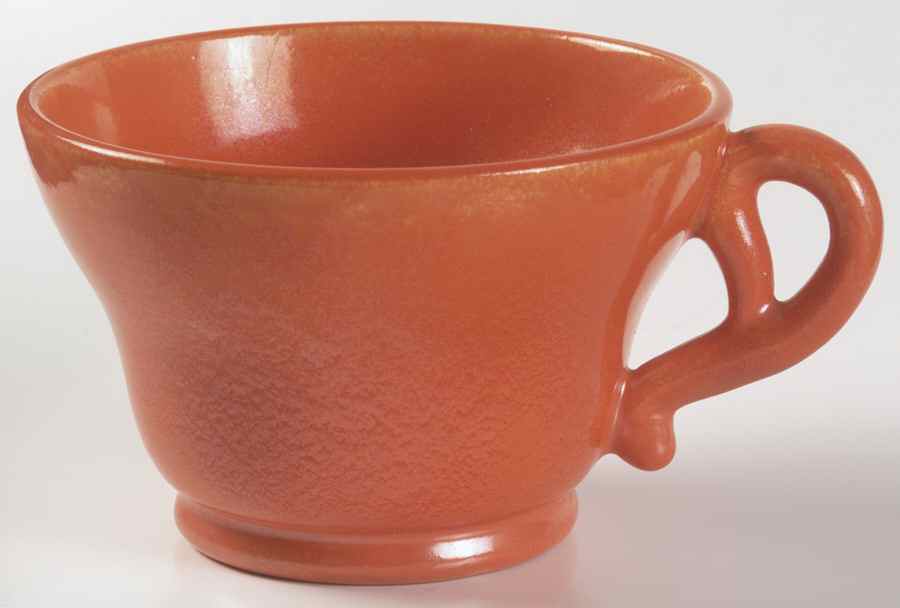 El Patio Red (Glossy) Footed Cup by Franciscan-1