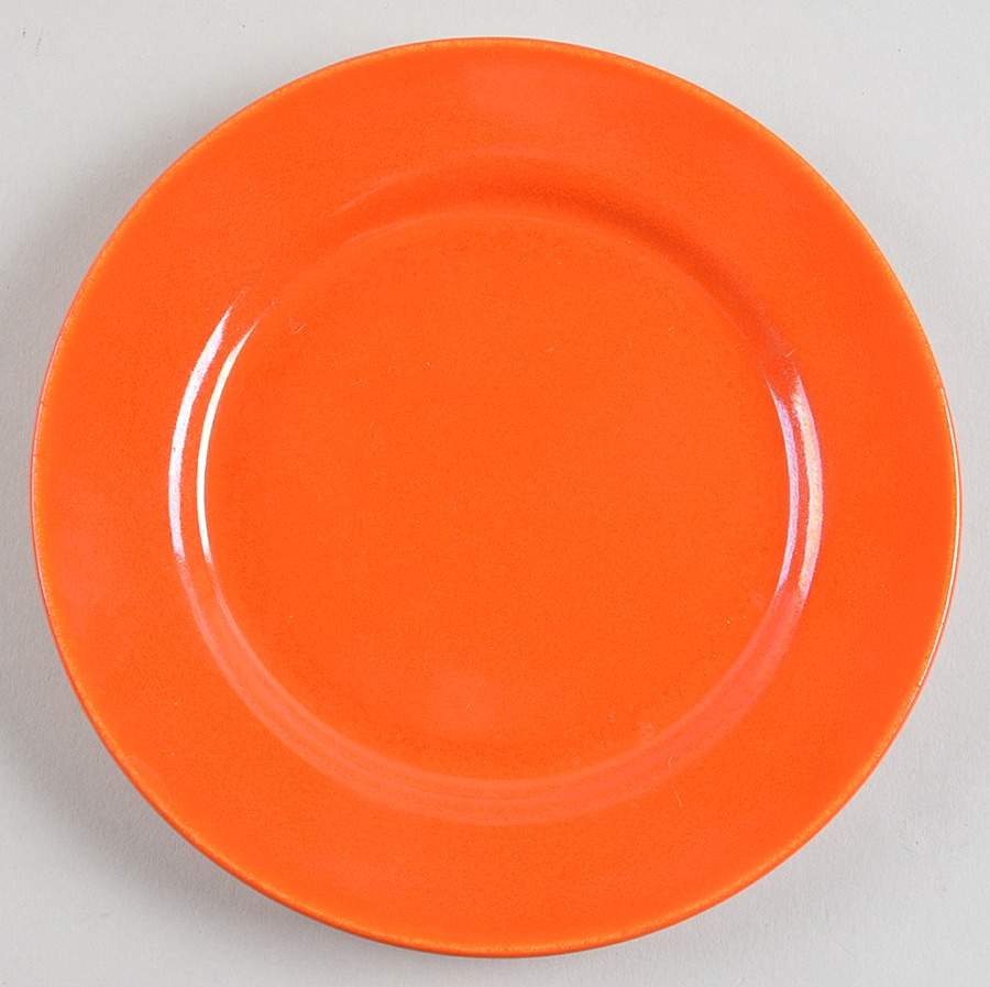 El Patio Red (Glossy) Bread & Butter Plate by Franciscan-1