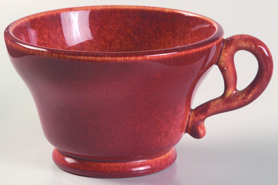 El Patio Redwood (Glossy) Footed Cup by Franciscan-1
