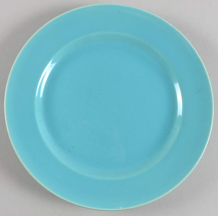 El Patio Turquoise (Glossy) Luncheon Plate by Franciscan-1