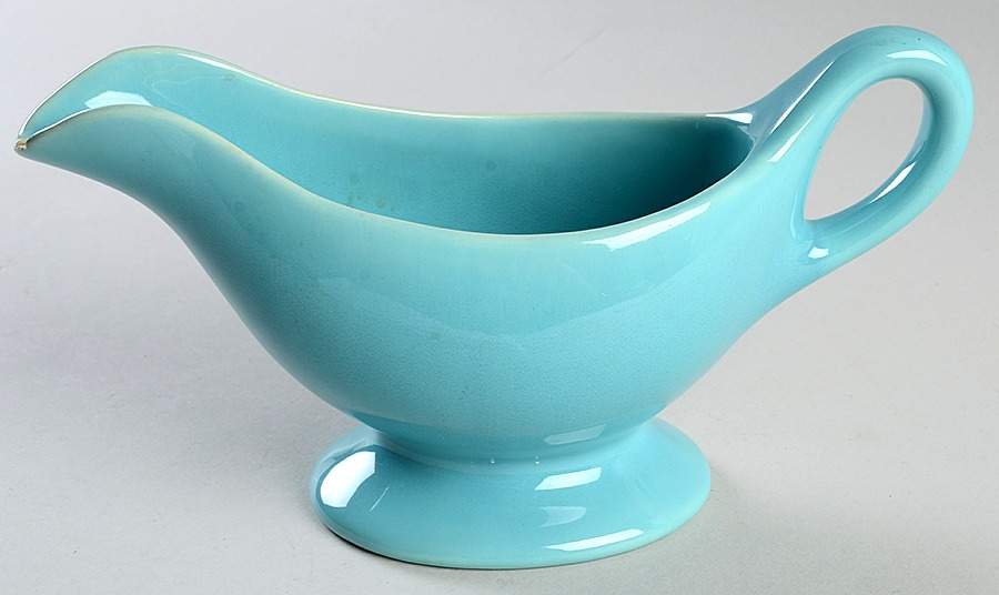 El Patio Turquoise (Glossy) Gravy Boat by Franciscan-1