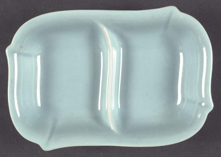 El Patio Turquoise (Glossy) 2-Part Relish by Franciscan-1