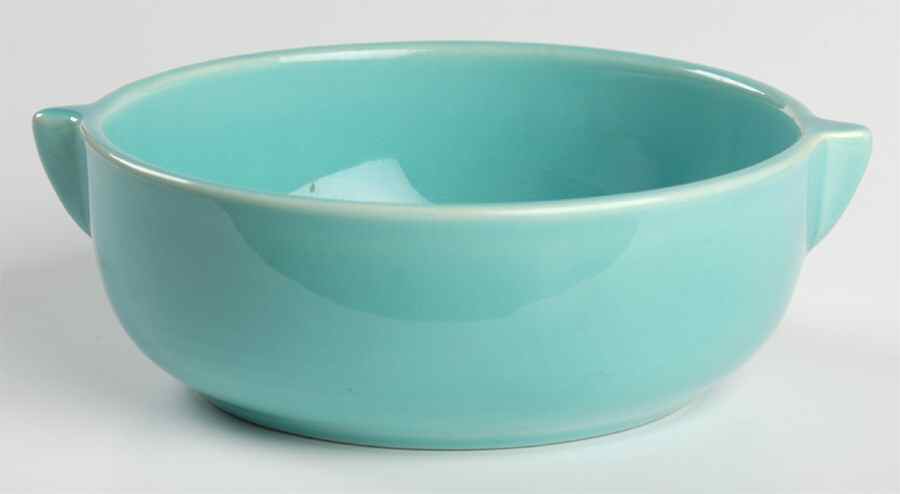 El Patio Turquoise (Glossy) Onion Soup Bowl No Lid by Franciscan-1