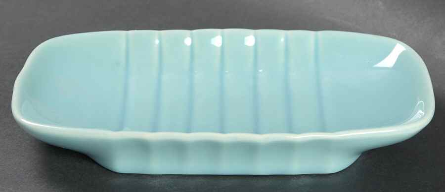 El Patio Turquoise (Glossy) Soap Dish by Franciscan-1