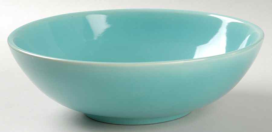 El Patio Turquoise (Glossy) 9" Round Vegetable Bowl by Franciscan-1