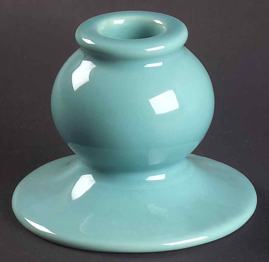 El Patio Turquoise (Glossy) Single Light Candlestick by Franciscan-1