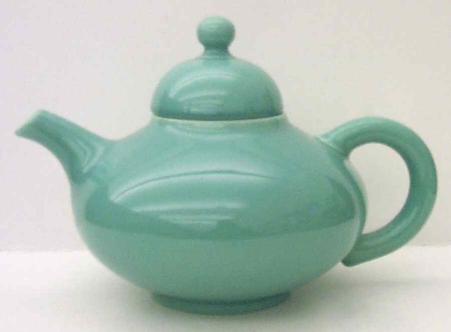 El Patio Turquoise (Glossy) Teapot & Lid by Franciscan-1
