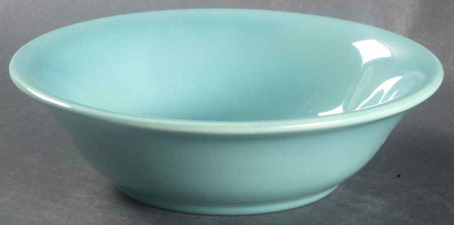 El Patio Turquoise (Glossy) Coupe Cereal Bowl by Franciscan-1