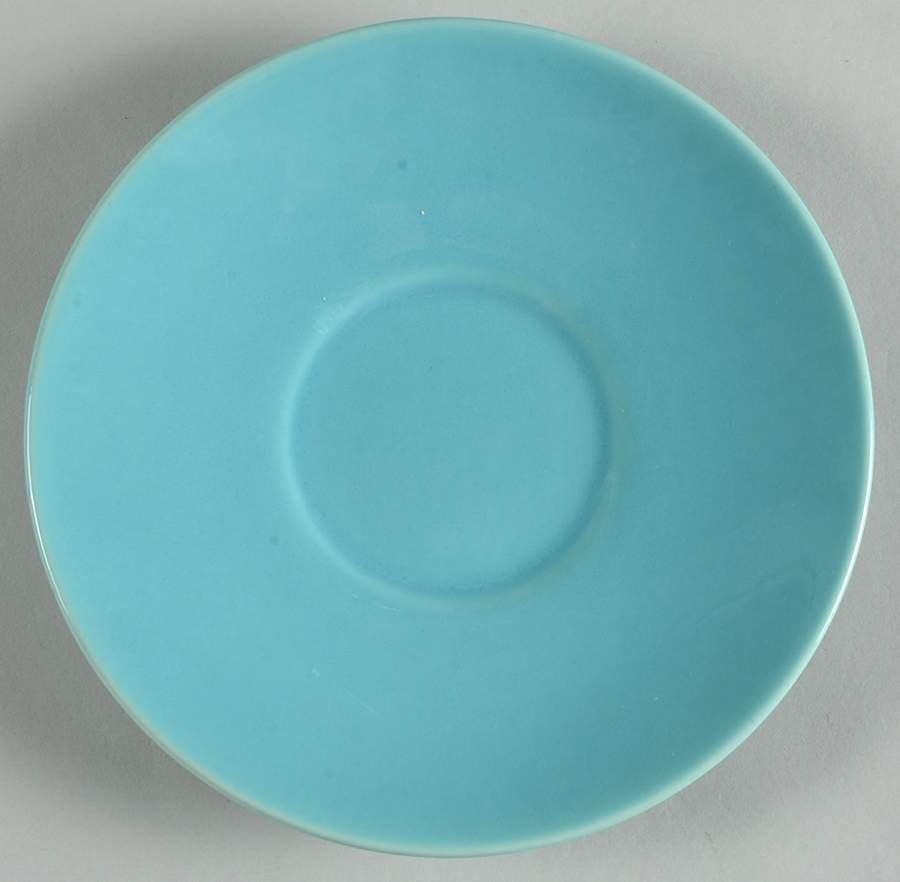 El Patio Turquoise (Glossy) Saucer by Franciscan-1