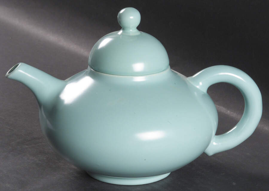 El Patio Turquoise (Matte) Teapot & Lid by Franciscan-1