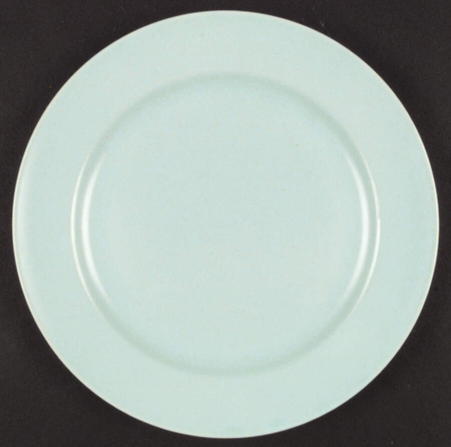 El Patio Turquoise (Matte) Large Dinner Plate by Franciscan-1